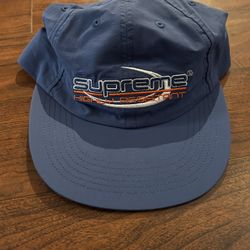Supreme Resistant 6-panel Cap Blue