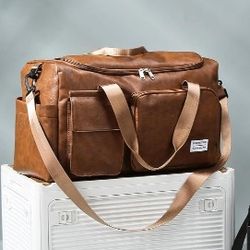 Unisex, multipurpose bag. Ideal as gym bag, travel duffle bag carry on, weekender bag w/shoe compartment