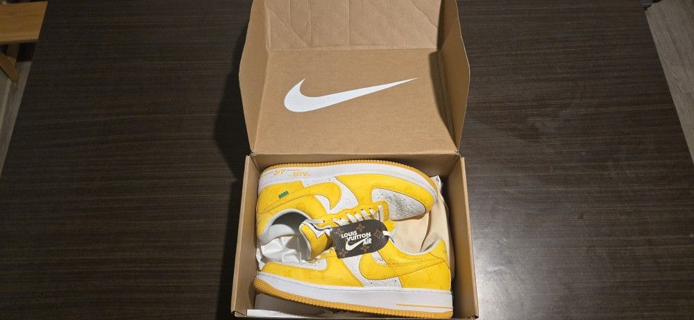 LV AF 1'S with Receipt