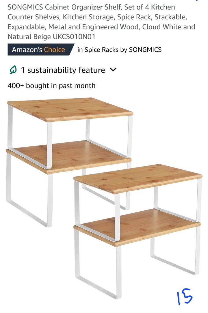 Cabinet Shelf Organizer