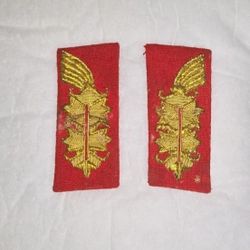 1OO% ORIGINAL WW2 GERMAN ARMY MAJOR GENERALS COLLAR TABS 