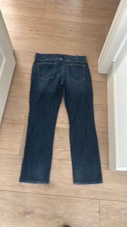 Dark Wash Straight Leg Jeans