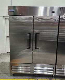 SPECIAL OFFER!💰HUGE news! Polarman PLM-54FS 53 15/16" Reach-in Freezer Stainless Solid Double Door