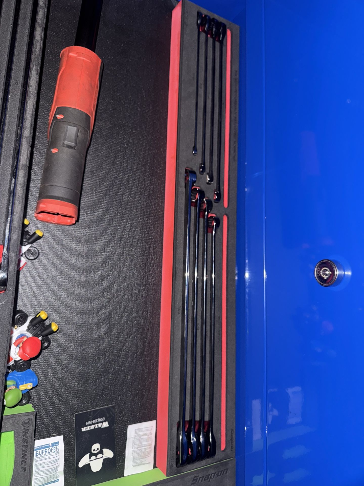 Standard long box end/ratchet end wrenches