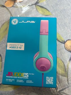 JLab JBuddies 2nd Gen Folding Kids Headphones