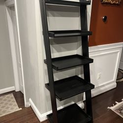 5-Tier Leaning Book shelf