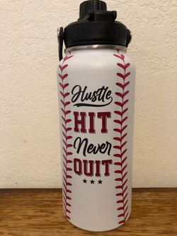 New Baseball Water Bottle