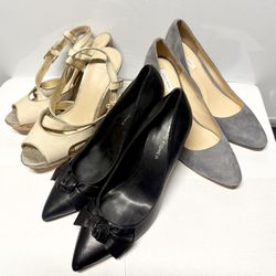 Lot of  3 Pairs  New Women Shoes size US 7.5 