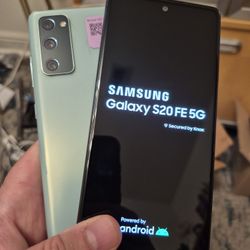 Sim Unlocked Samsung galaxy S20 Fe 5G 128gb 6.5 4500mah 