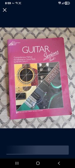 Guitar Sessions Book 1 Kevin Daley Brand New