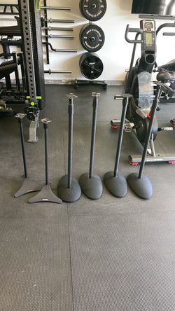 Surround soundSpeaker stands