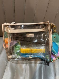 Erin Condren Clear Crossbody Bag