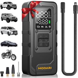 BRAND NEW Wireless 4X Faster 160 PSI Air Pump with Pressure Gauge for Car, Pickup, Motor and More