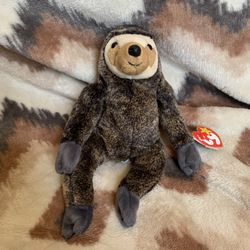 Ty Beanie Baby - SLOWPOKE the Sloth 6" Plush Stuffed Animal Toy