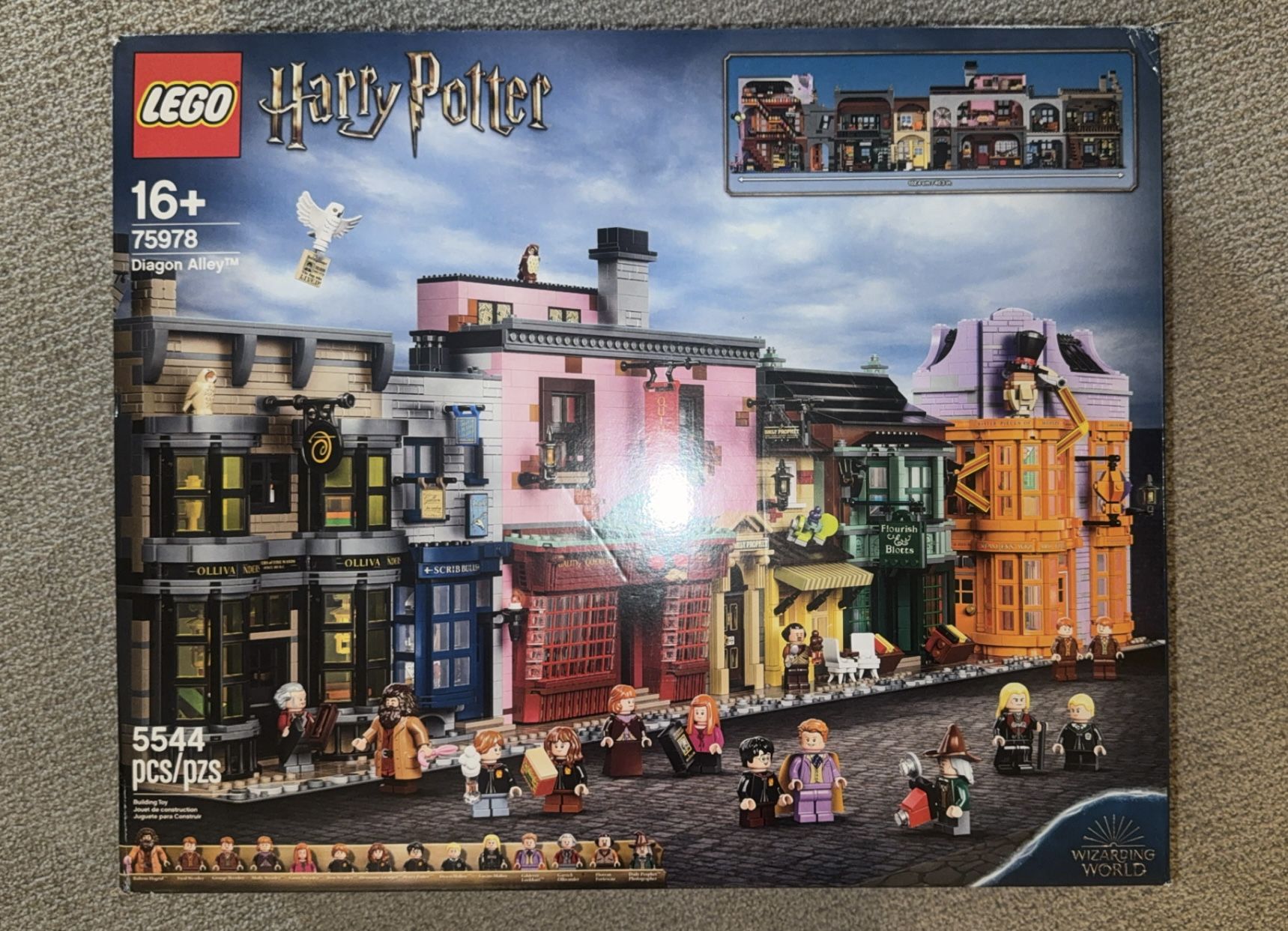 Harry Potter Lego Set 75978 Dragon Alley