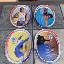 1984 Olympic Metal Plates 
