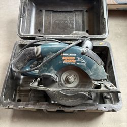 Black and Decker 6.5” Circular Reciprocal Saw