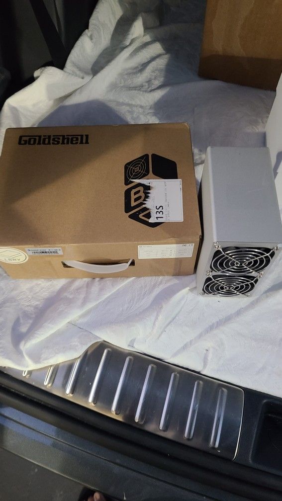Goldshell Lbry Miner LB BoX Used NO PSU