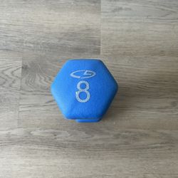 8lb Neoprene Dumbbells