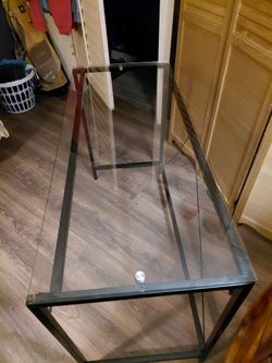 Glass table