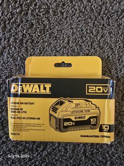 Dewalt 20V 10AH