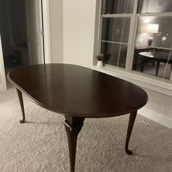 Wooden Dining Room Table