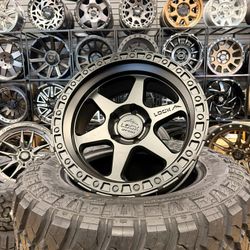 Lock Wheels Olympus 5x127 Jeep Black Matte 18"-12