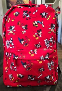 Brand New Disney Mickey Mouse Through the Years Backpack - NWT (OBO)