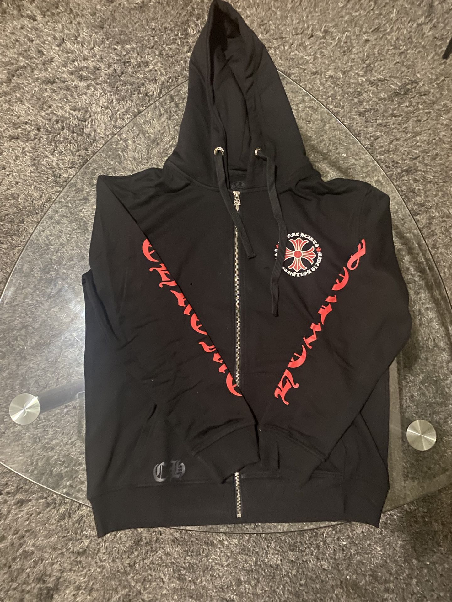 Chrome Zip Up