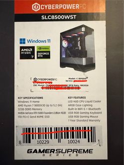 CyberpowerPC with RTX 5080 Founder’s Edition