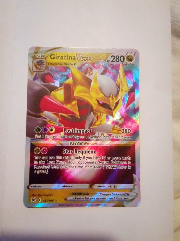Giratina V Star 2022 Lost Origin 131\196