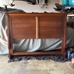 Beautiful Maple, Cherry Wood Queen, Headboard