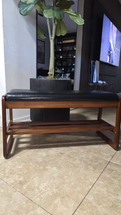 Bench With Shoe Rack 