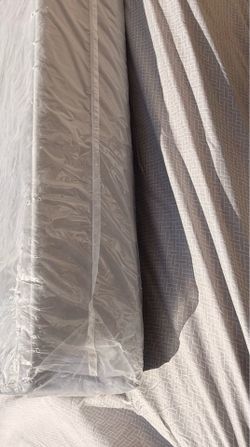 12” bamboo queen pillow top mattress and box spring