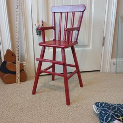 Vintage Baby Doll High Chair