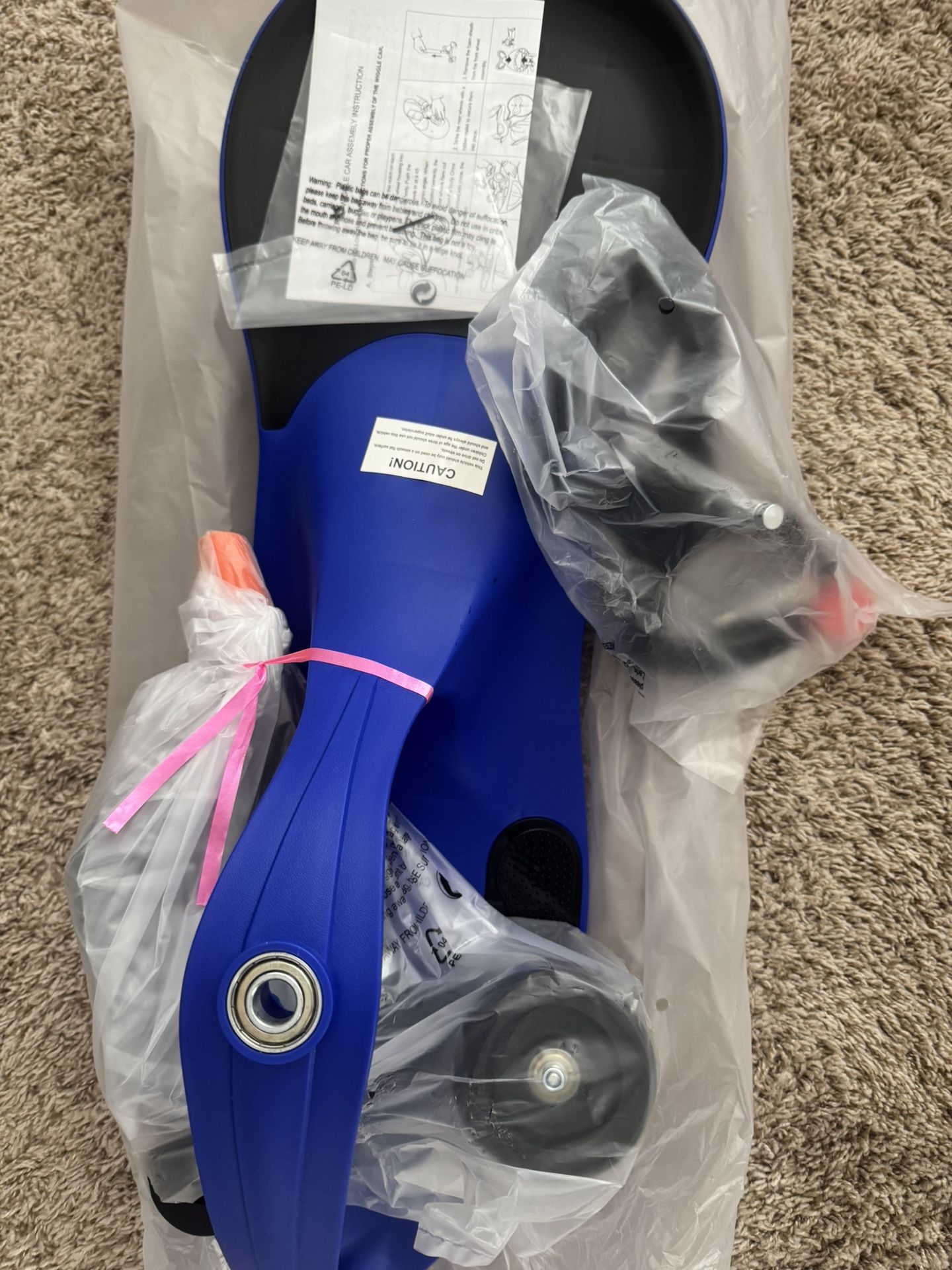 Wiggle Car Ride On Toy - No Batteries, Gears Or Pedals