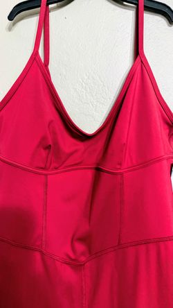Red Athletic One Piece jumpsuit