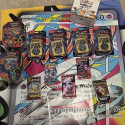 POKEMON CARDS TINS PACKS