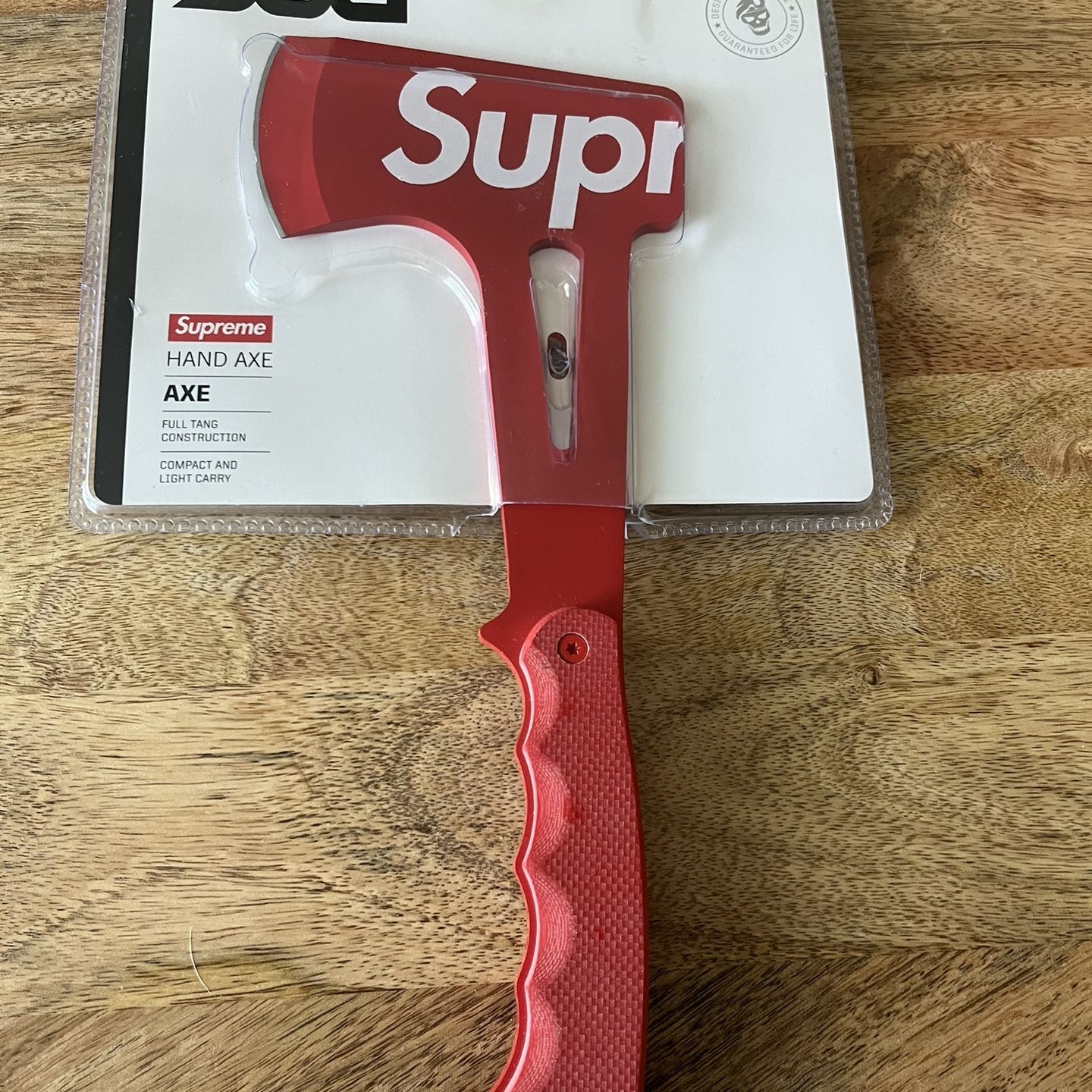 Supreme Sog Hand Red Axe for Sale in San Diego, CA - OfferUp