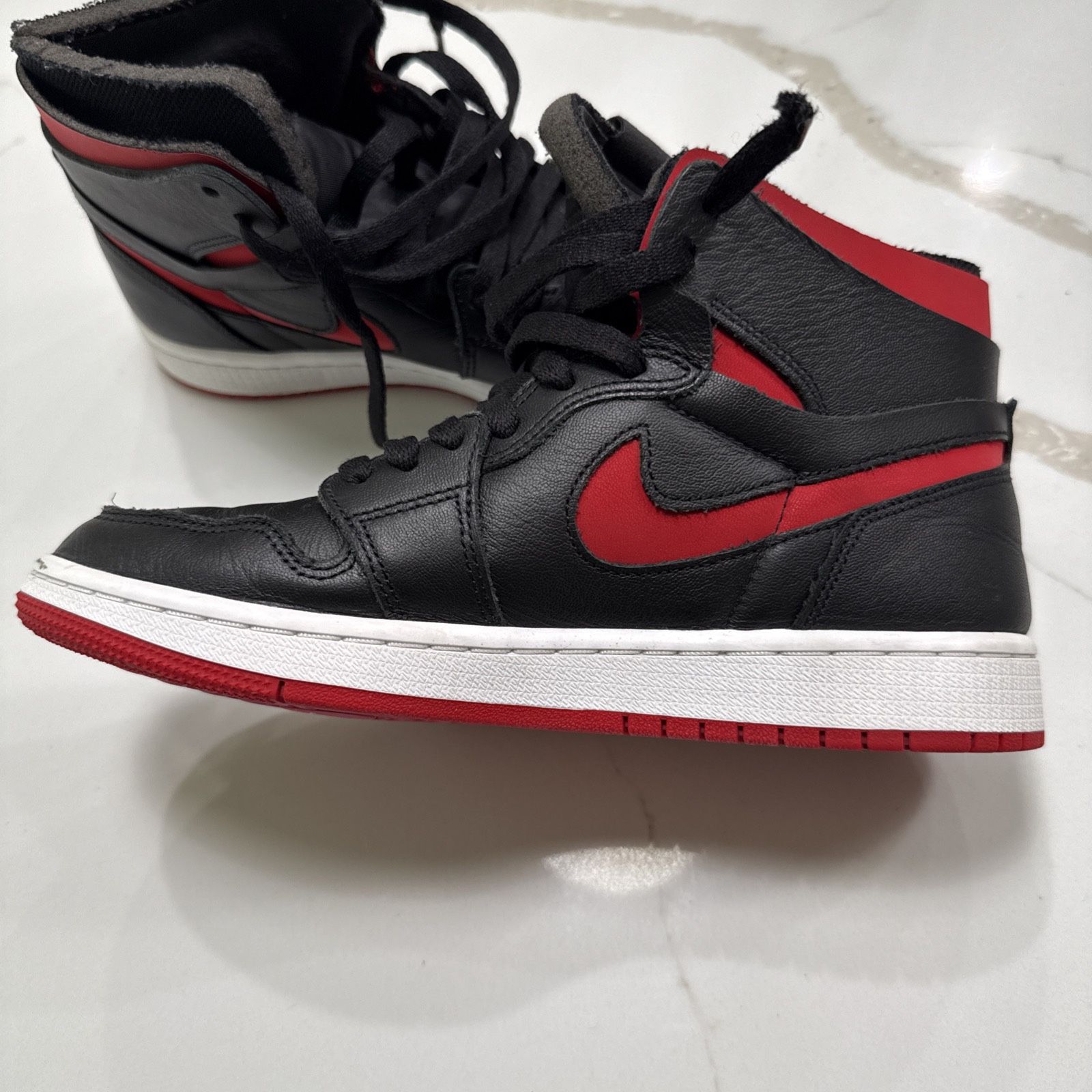 Women's Jordan 1 Zoom Air CMFT "Bred" Black/Univ Red-White (CT0979 006)