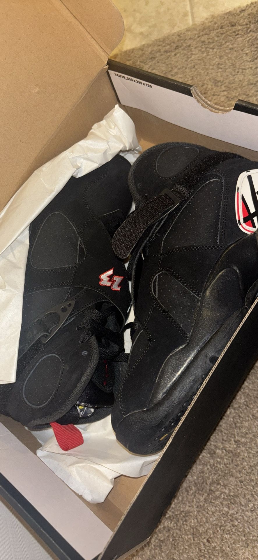 jordan 8s size 7Y