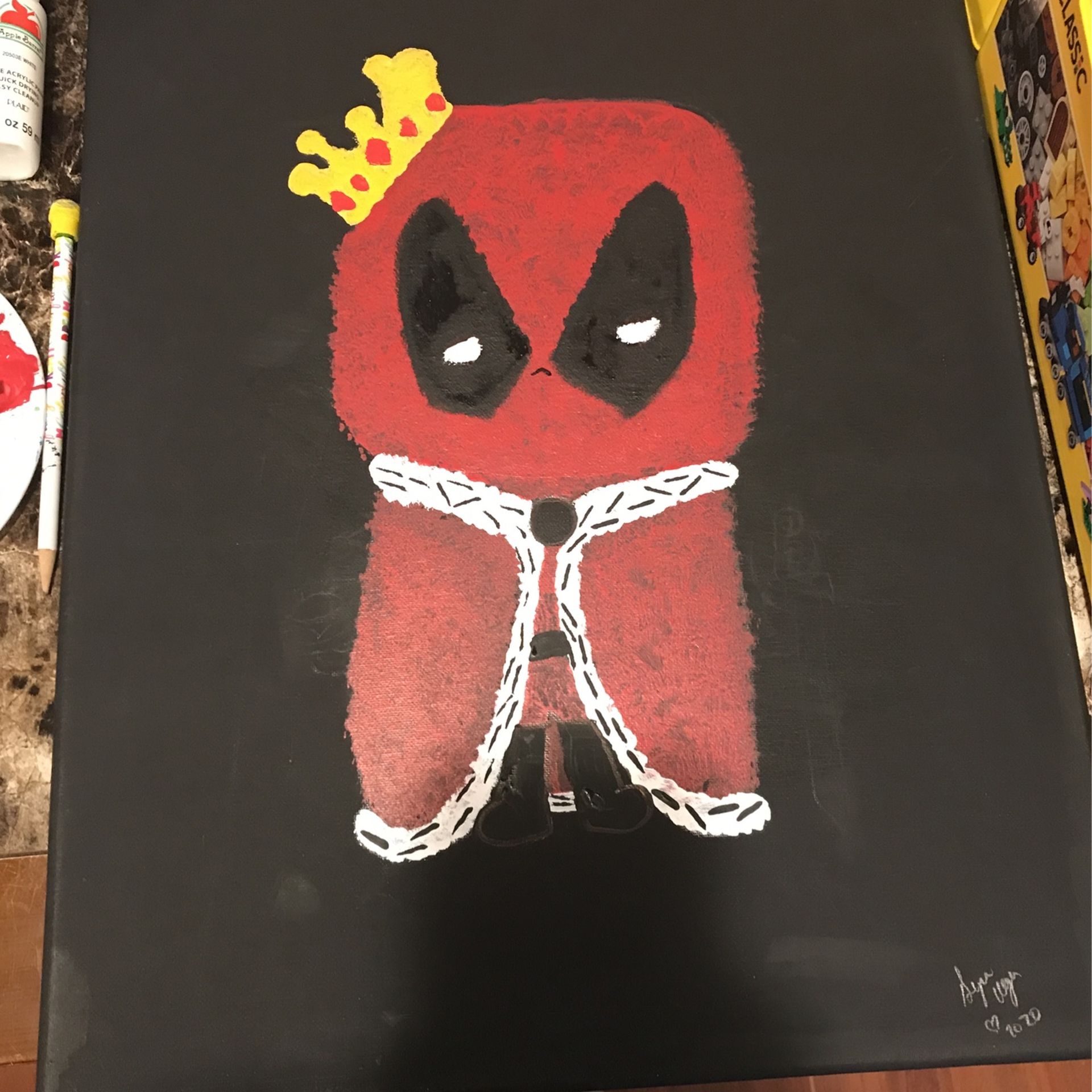 Funko Pop Deadpool Painting 🎨