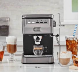 Brand new Black & Decker espresso machine