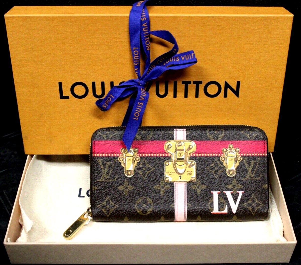 Louis Vuitton Limited Edition Zippy Wallet Auction