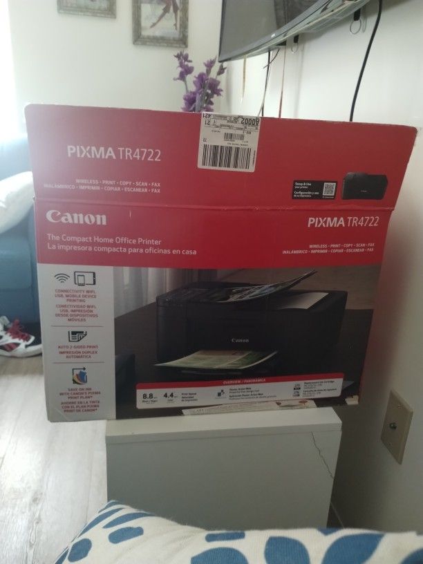 Canon PIXMA Tr4722 Wireless Printer