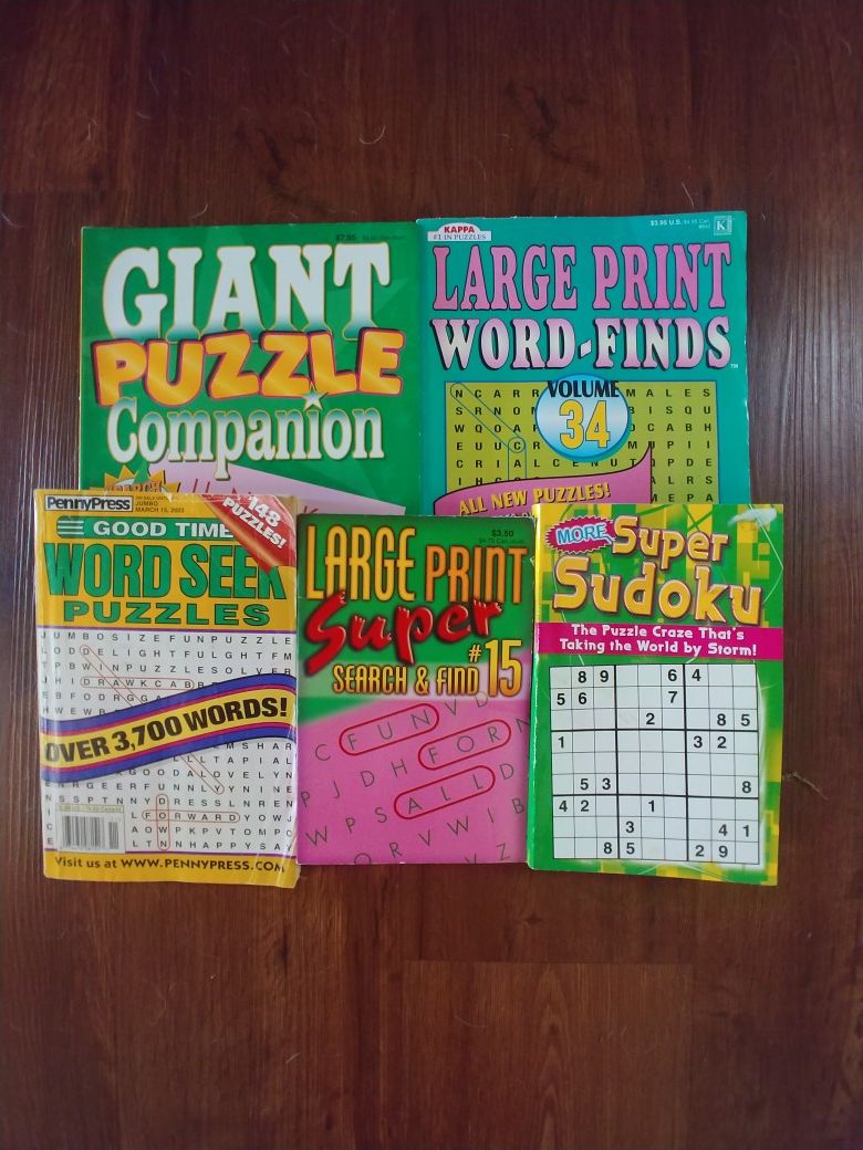 Word Puzzles & Sudoku