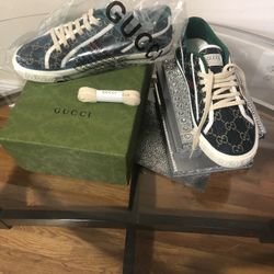 Gucci Tennis Shoes…
