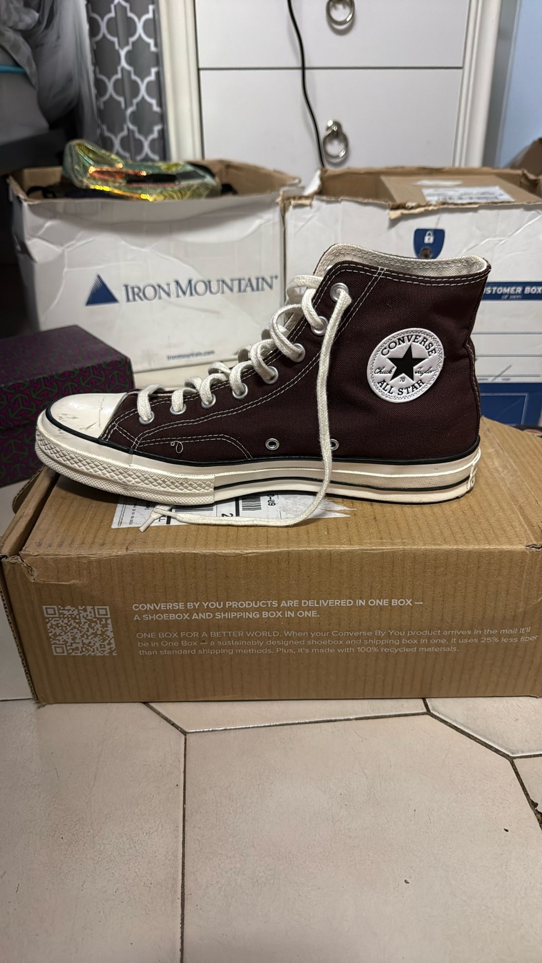 Converse chuck 70 High top shoes (brown)