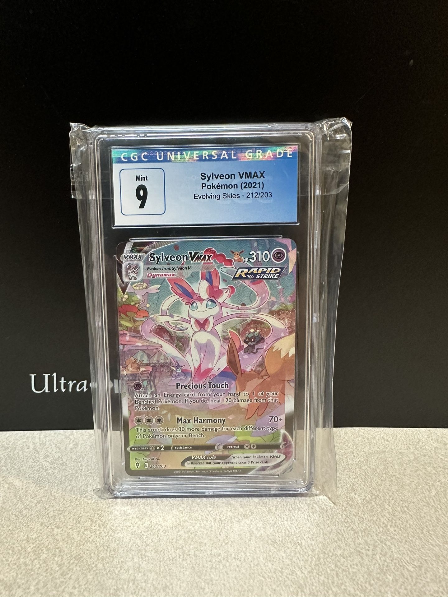 Sylveon Vmax Alt Art Evolving Skies MINT CGC 9