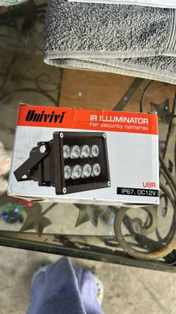 Illuminator For Security Cameras
